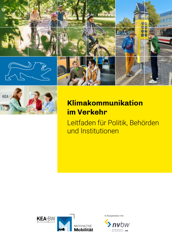 Cover: Klimakommunikation im Verkehr